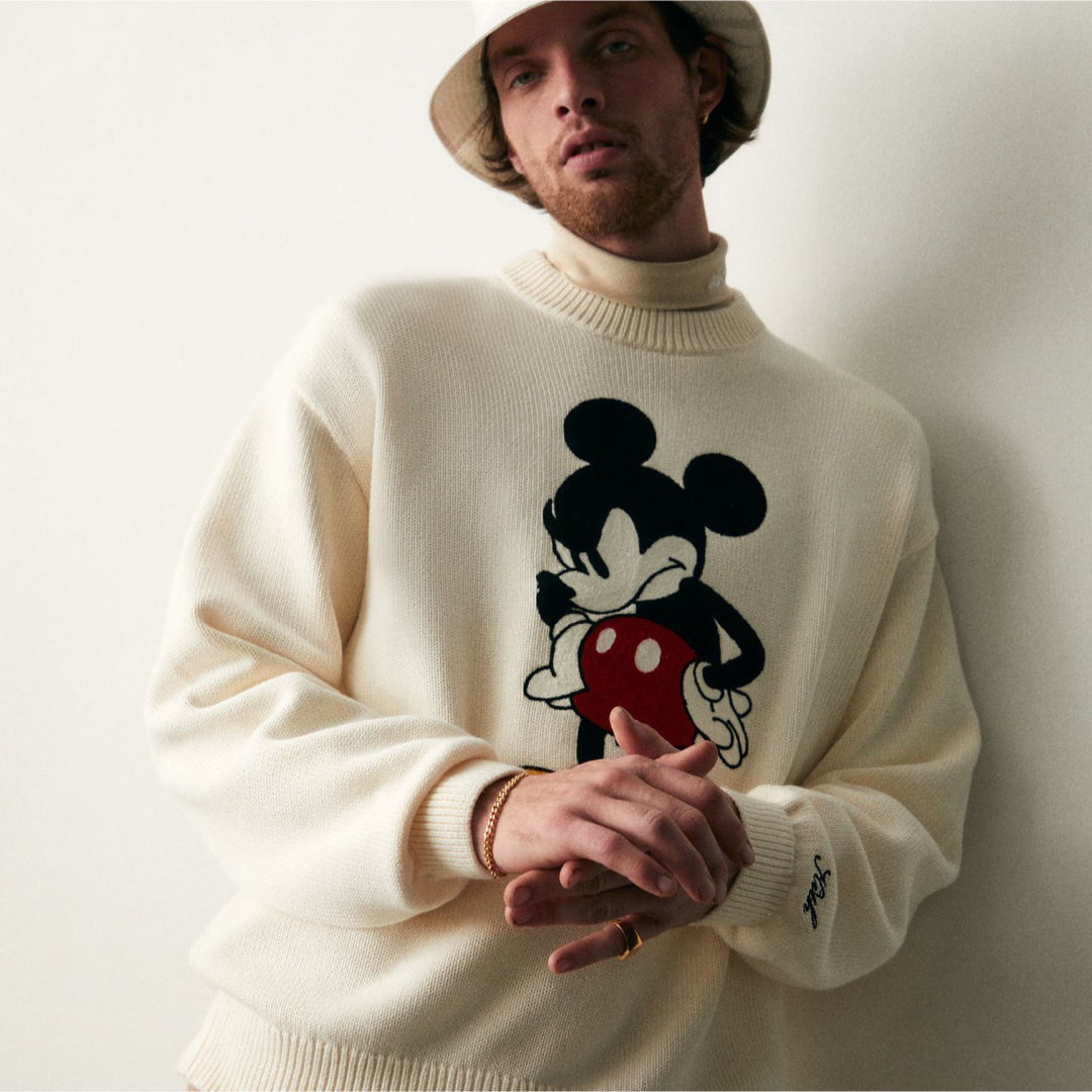 KITH - Disney Kith Mickey Crewneck Sweater XLの通販 by でぶ KITH - Disney Kith Mickey Crewneck Sweater XLの通販 by でぶ