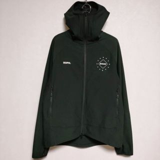 エフシーアールビー(F.C.R.B.)のF.C.R.B. ACTIVE STRETCH JERSEY ZIP UP GAITER HOODIE 定価29700円  パーカー 22AW 黒 メンズ エフシーアールビー【中古】3-1209M∞(パーカー)