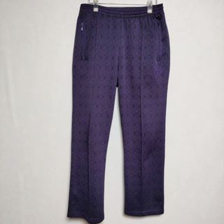 ニードルス(Needles)のNeedles Track Pant Poly Jacquard 総柄 ジャージ トラック パンツ パープル メンズ ニードルス【中古】3-1209G∞(その他)