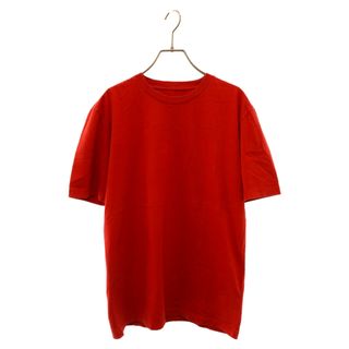 マルタンマルジェラ(Maison Martin Margiela)のMaison Margiela メゾンマルジェラ STITCH COTTON TEE S50GC0622 バック ロゴプリント半袖Tシャツ レッド(Tシャツ/カットソー(半袖/袖なし))