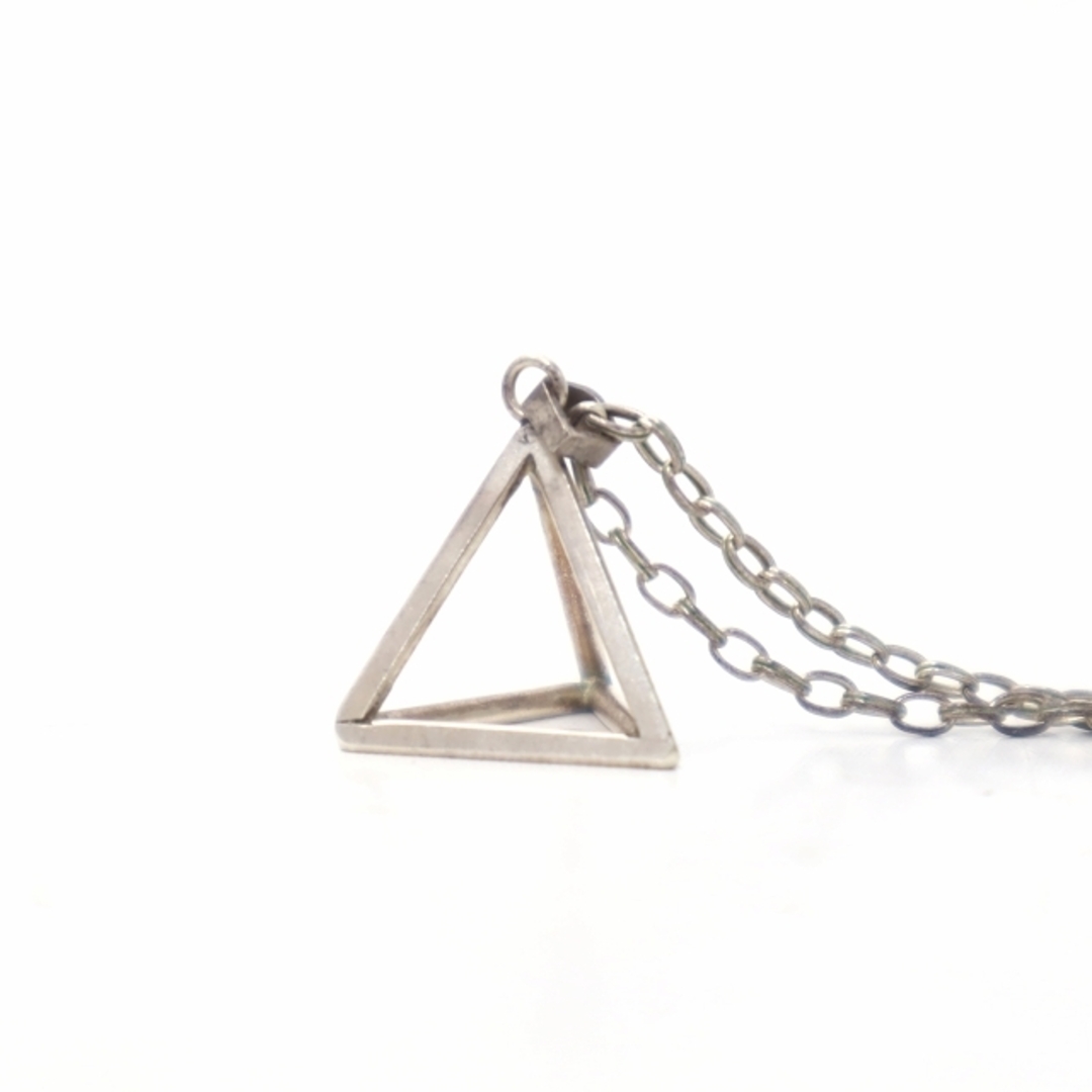 other(アザー)のcube triangle necklace シルバー メンズのアクセサリー(ネックレス)の商品写真