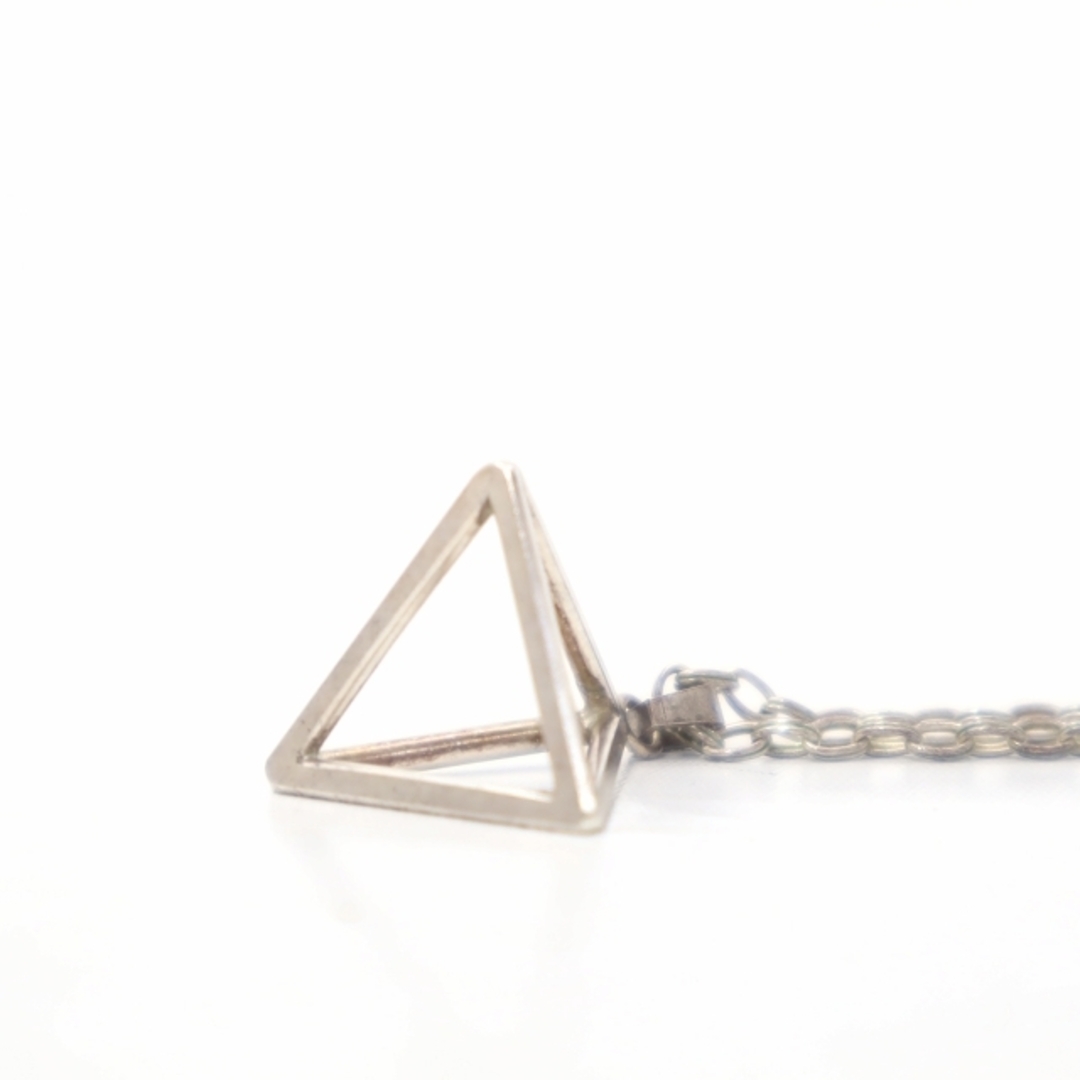 other(アザー)のcube triangle necklace シルバー メンズのアクセサリー(ネックレス)の商品写真