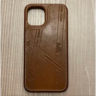 エルメス(Hermes)のエルメス HERMES iPhone12ケース レザー MagSafe対応(iPhoneケース)