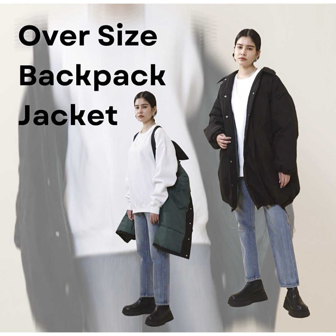 美品！searoomlynn オーバーサイズバックパックジャケット