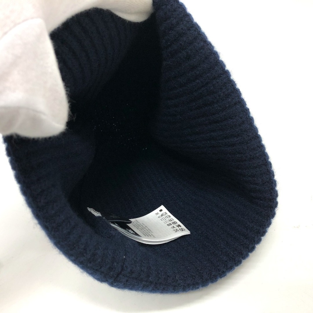 MONCLER(モンクレール)のモンクレール MONCLER BERRETTO TRICOT A9578 ロゴ ワッペン ニット帽 ウール 赤刺繍ロゴ 美品 メンズの帽子(ニット帽/ビーニー)の商品写真