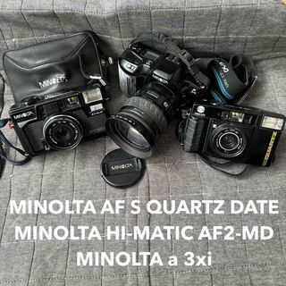 コニカミノルタ(KONICA MINOLTA)のMINOLTA AF-S QUARTZ DATE/HI-MATIC/α 3xi(フィルムカメラ)