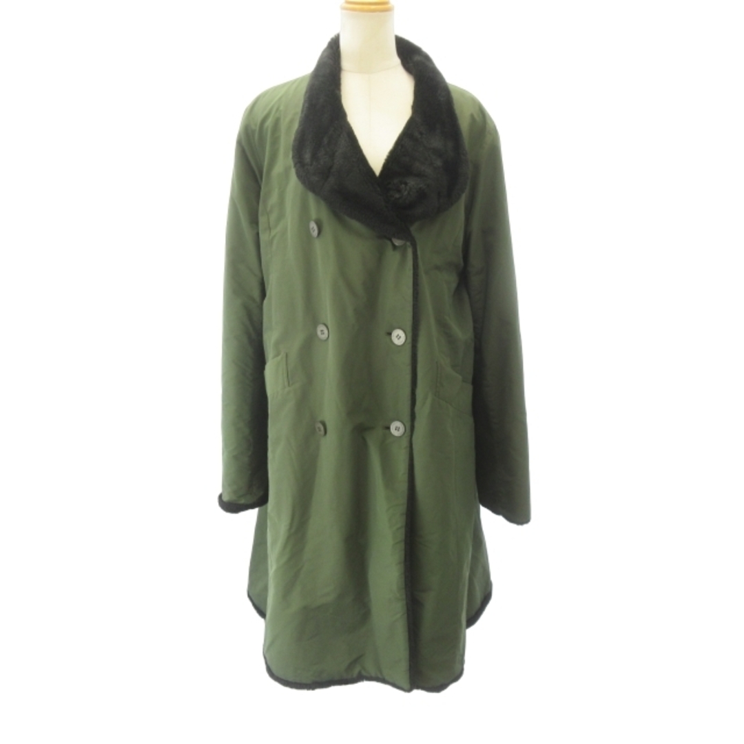 レキップヨシエイナバ コート ジャケット 緑 グリーン 11 約M-L53cm袖丈