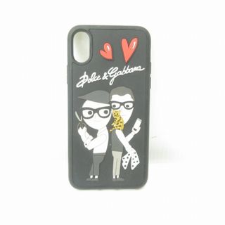 ドルチェアンドガッバーナ(DOLCE&GABBANA)のドルチェ&ガッバーナ ドルガバ 美品 スマホケース アクセサリー iPhoneX(その他)