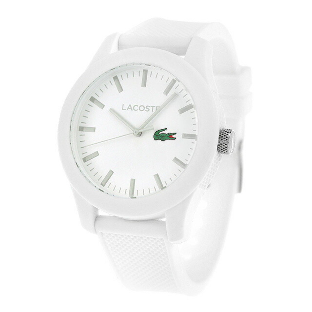 LACOSTE(ラコステ)の【新品】ラコステ LACOSTE 腕時計 メンズ 2010762 クオーツ ホワイトxホワイト アナログ表示 メンズの時計(腕時計(アナログ))の商品写真