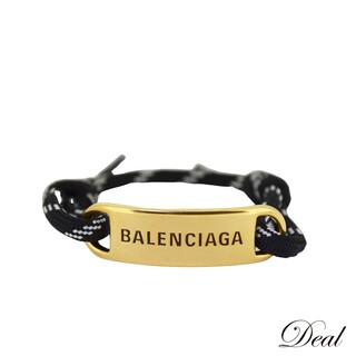Balenciaga - ギフトレシート付☆BALENCIAGA☆ブレスレット ブラックの