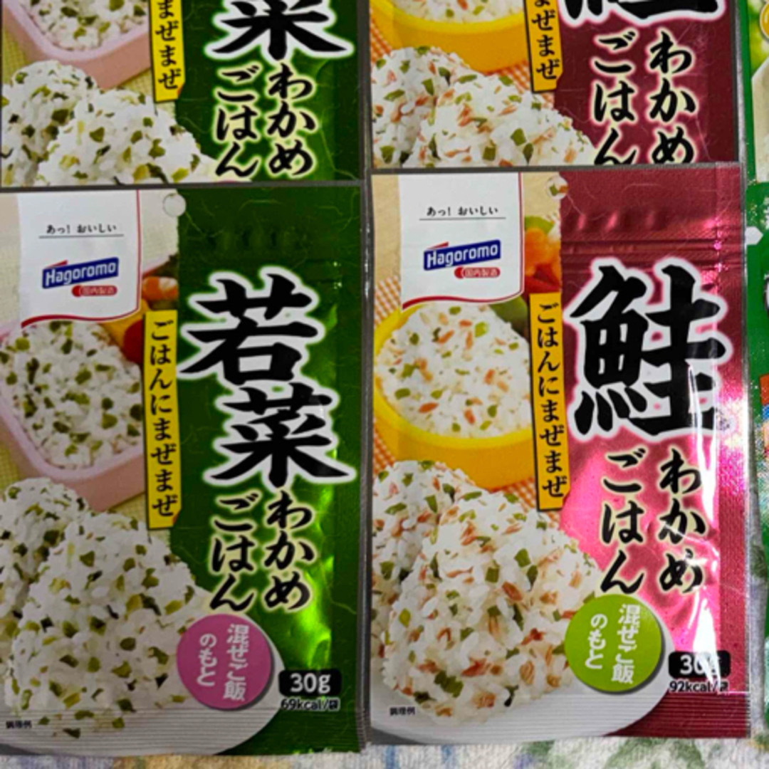 丸美屋(マルミヤ)のふりかけ　塩昆布　お弁当アソート　鮭　若菜　のりたま　おにぎり　年末　 食品/飲料/酒の加工食品(乾物)の商品写真