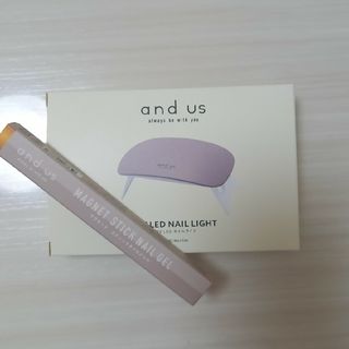 スリーコインズ(3COINS)の3COINS　UV LED ネイルライト　マグネットジェル　セット売り(ネイル用品)