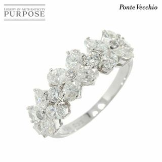 ポンテヴェキオ(PonteVecchio)のポンテヴェキオ Ponte Vecchio 10号 リング ダイヤ 1.38/0.33ct K18 WG ホワイトゴールド 750 指輪 VLP 90209371(リング(指輪))