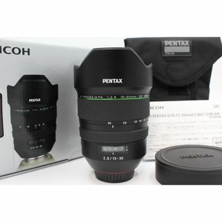 ペンタックス(PENTAX)の＜＜化粧箱＆専用ケース付き！！＞＞【極美品】 PENTAX ペンタックス HD PENTAX-D FA 15-30mmF2.8ED SDM WR 超広角大口径ズームレンズ #LE2023698(レンズ(ズーム))