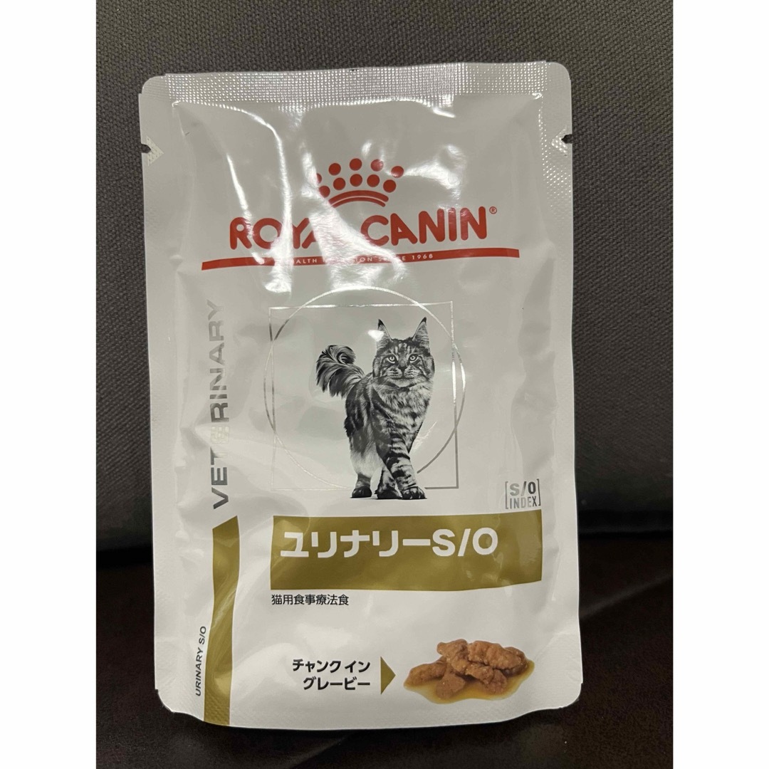 ROYAL CANIN(ロイヤルカナン)のロイヤルカナン猫ユリナリーS/Oチャンクイングレービー(パウチ12袋) その他のペット用品(ペットフード)の商品写真