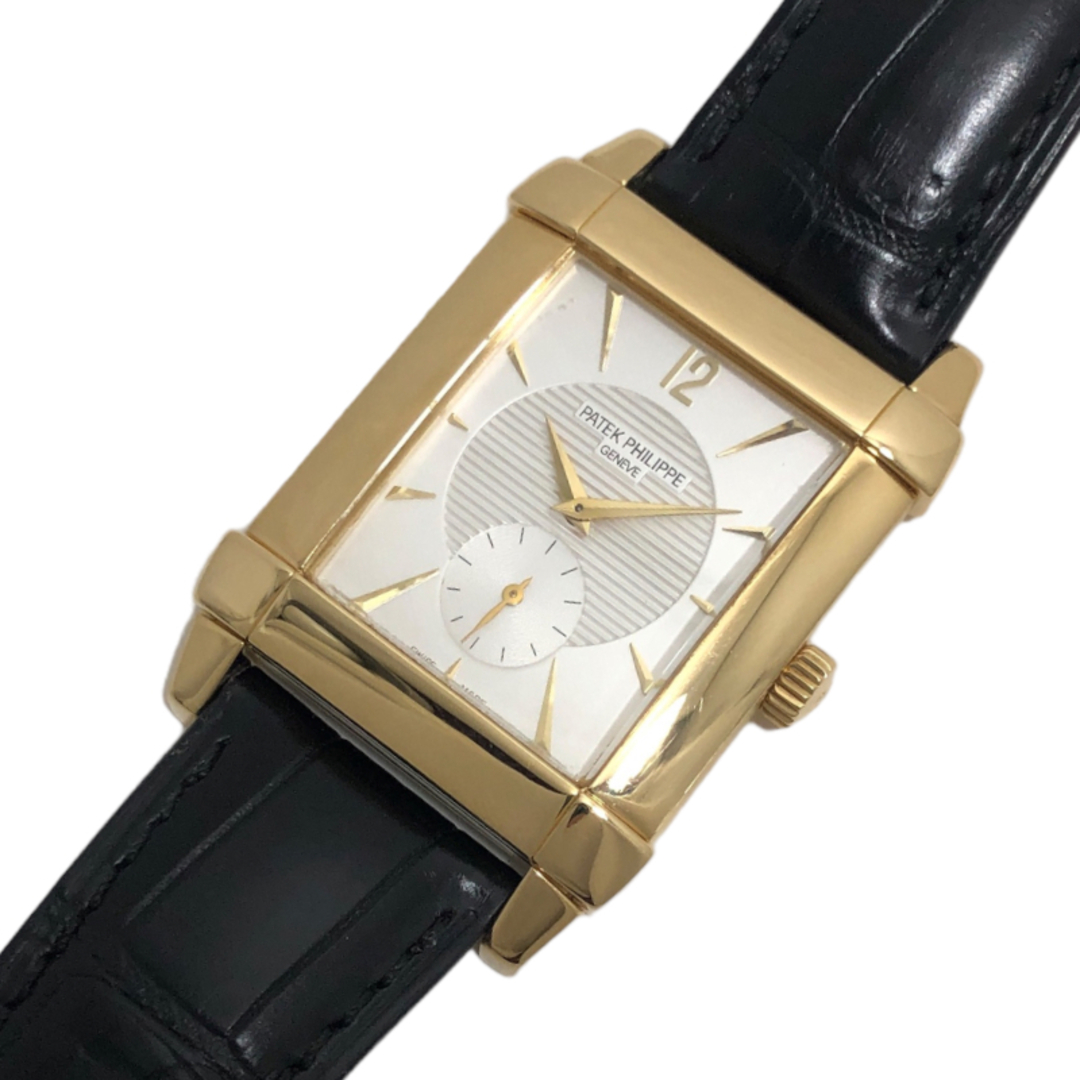 PATEK PHILIPPE(パテックフィリップ)の　パテック・フィリップ PATEK PHILIPPE ゴンドーロ 5111J-001 シルバー文字盤 K18YG/レザーストラップ メンズ 腕時計 メンズの時計(その他)の商品写真