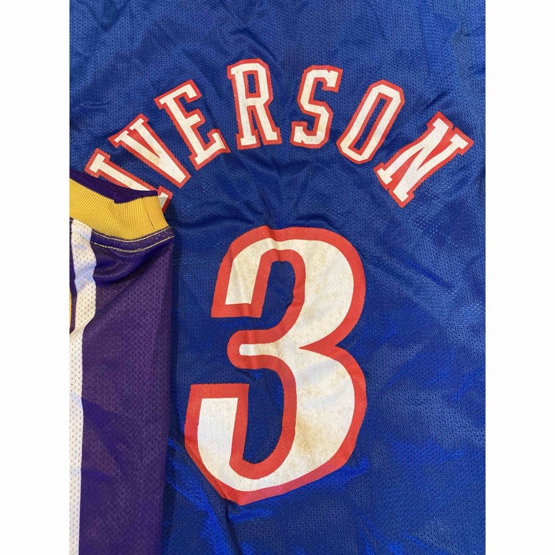 Champion(チャンピオン)のUNSELD KOBE  IVERSON ヴィンテージ・ユニフォーム・セット スポーツ/アウトドアのスポーツ/アウトドア その他(バスケットボール)の商品写真