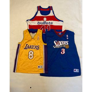 チャンピオン(Champion)のUNSELD KOBE  IVERSON ヴィンテージ・ユニフォーム・セット(バスケットボール)