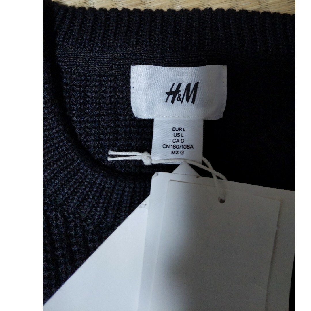 H&M(エイチアンドエム)のＨ＆M　ベッカムセレクション　シリーズ メンズのトップス(ニット/セーター)の商品写真