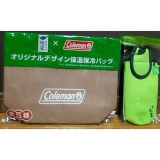 コールマン(Coleman)の保温保冷バッグ&ボトルカバー 非売品(ベージュ&グリーン)(その他)