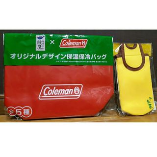 コールマン(Coleman)の保温保冷バッグ&ボトルカバー　非売品(レッド&イエロー)(その他)