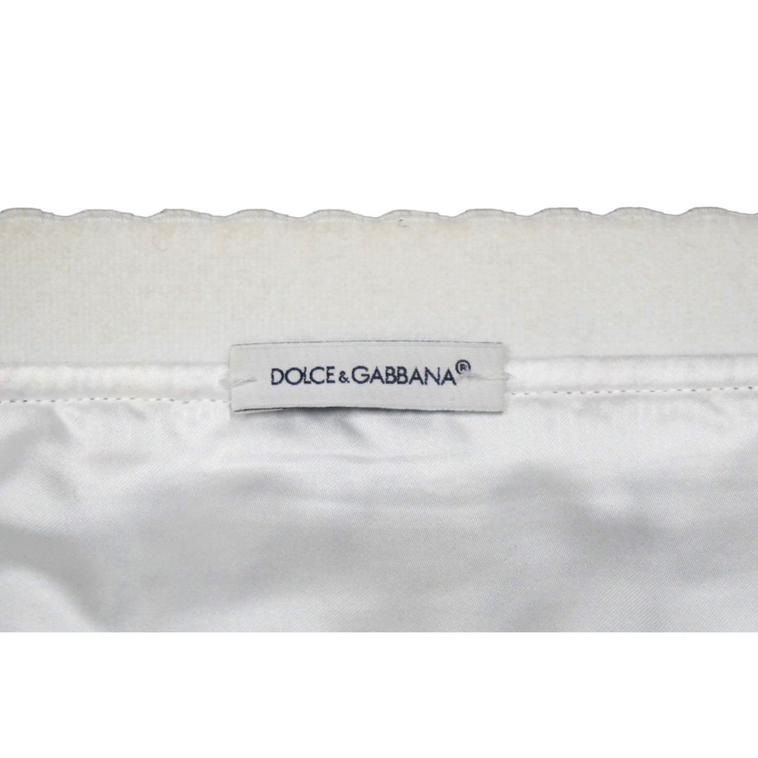 DOLCE&GABBANA(ドルチェアンドガッバーナ)のDOLCE&GABBANA ドルチェアンドガッバーナ スカート ミニスカート キッズ コットン シルク ビスコース 11/12 FPM5E 美品 中古 58107 レディースのスカート(その他)の商品写真