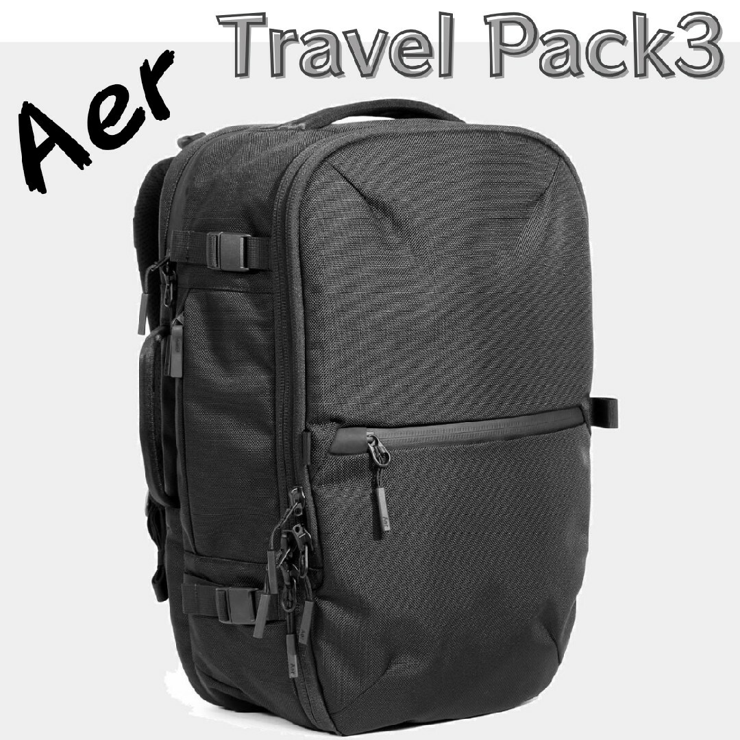 バッグパック/リュックAer Travel Pack3 エアー トラベルパック3ブラック