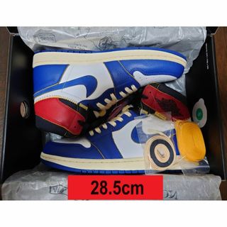 ナイキ(NIKE)のUNION LA × Nike Air Jordan 1 High NRG 青(スニーカー)