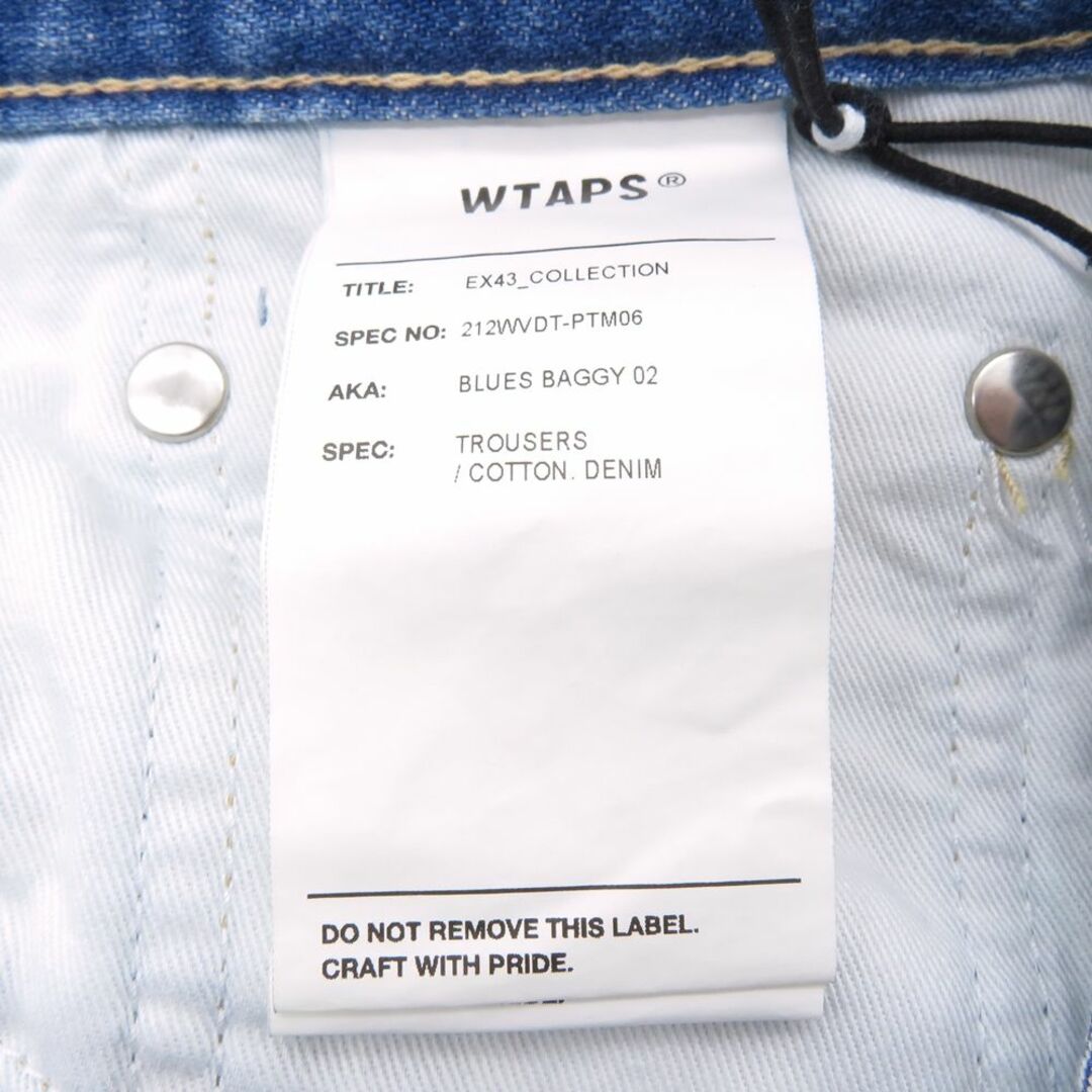 W)taps(ダブルタップス)のWTAPS 21aw BLUES BAGGY 02 TROUSERS 212WVDT-PTM06  メンズのパンツ(デニム/ジーンズ)の商品写真