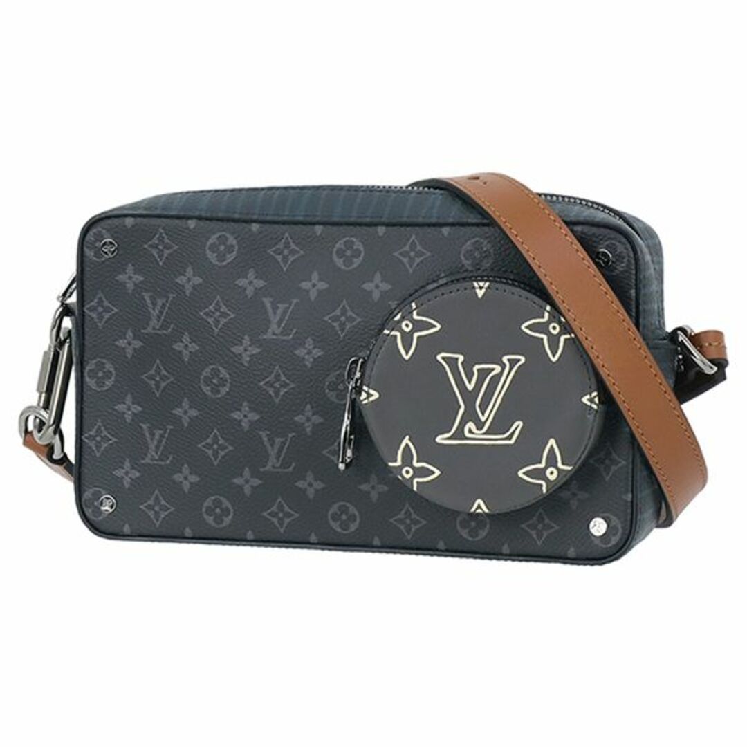 LOUIS VUITTON - ルイヴィトン バッグ メンズ クラッチバッグ ショルダーバッグ モノグラム ブラック 未使用 157-1-15