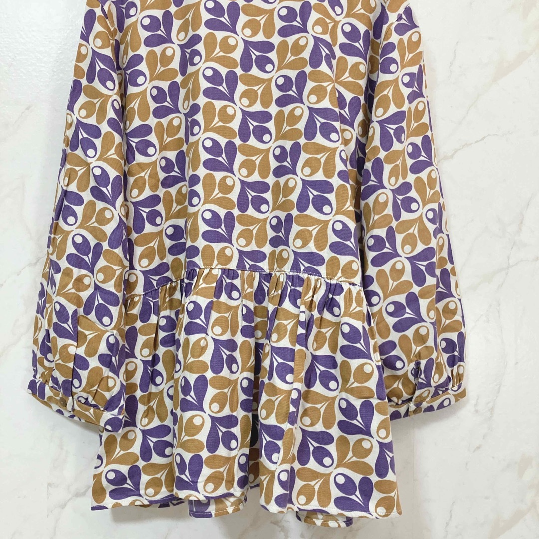 Orla Kiely(オーラカイリー)の【L】良品★ ユニクロ オーラカイリー シャツ ブラウス 総柄 昭和レトロ★ レディースのトップス(シャツ/ブラウス(長袖/七分))の商品写真