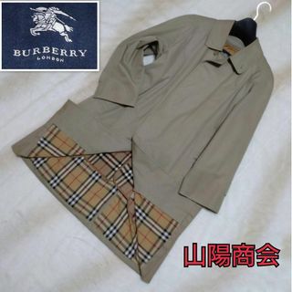 バーバリー(BURBERRY)のバーバリーロンドン★トレンチコート★155★ライナー付き　比翼ボタン　袖ベルト(ステンカラーコート)