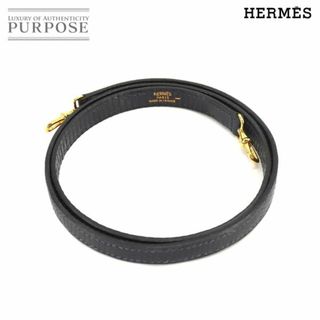 エルメス(Hermes)のエルメス HERMES ミニケリー ショルダー ストラップ リザード ネイビー ゴールド 金具 VLP 90216566(その他)