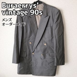 バーバリー(BURBERRY)のBurberrys' バーバリー　vintage ダブルジャケット グレー(テーラードジャケット)