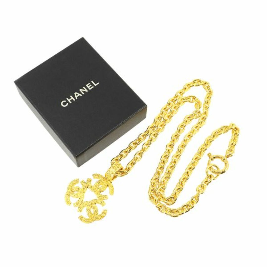 シャネル CHANEL トリプルココ ネックレス ゴールド シャネル CHANEL トリプルココ ネックレス ゴールド