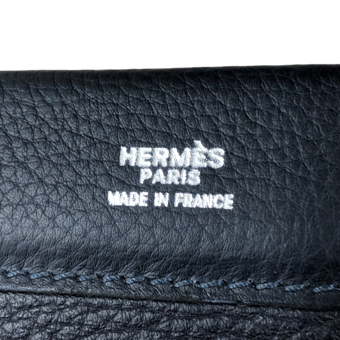 エルメスHERMES    エクィ　キャンバス×レザー　ブラウンバッグインバッグ