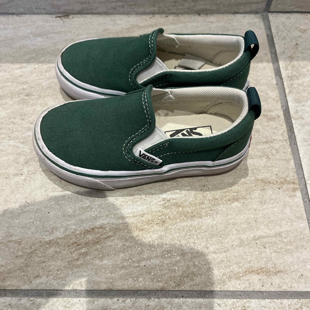 VANS(ヴァンズ)のvans スリッポン キッズ/ベビー/マタニティのキッズ靴/シューズ(15cm~)(スリッポン)の商品写真