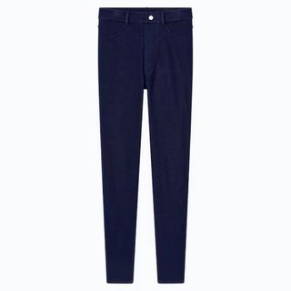 ユニクロ(UNIQLO)のユニクロ　ヒートテックウルトラストレッチデニムレギンスパンツ（丈長め76cm）(レギンス/スパッツ)