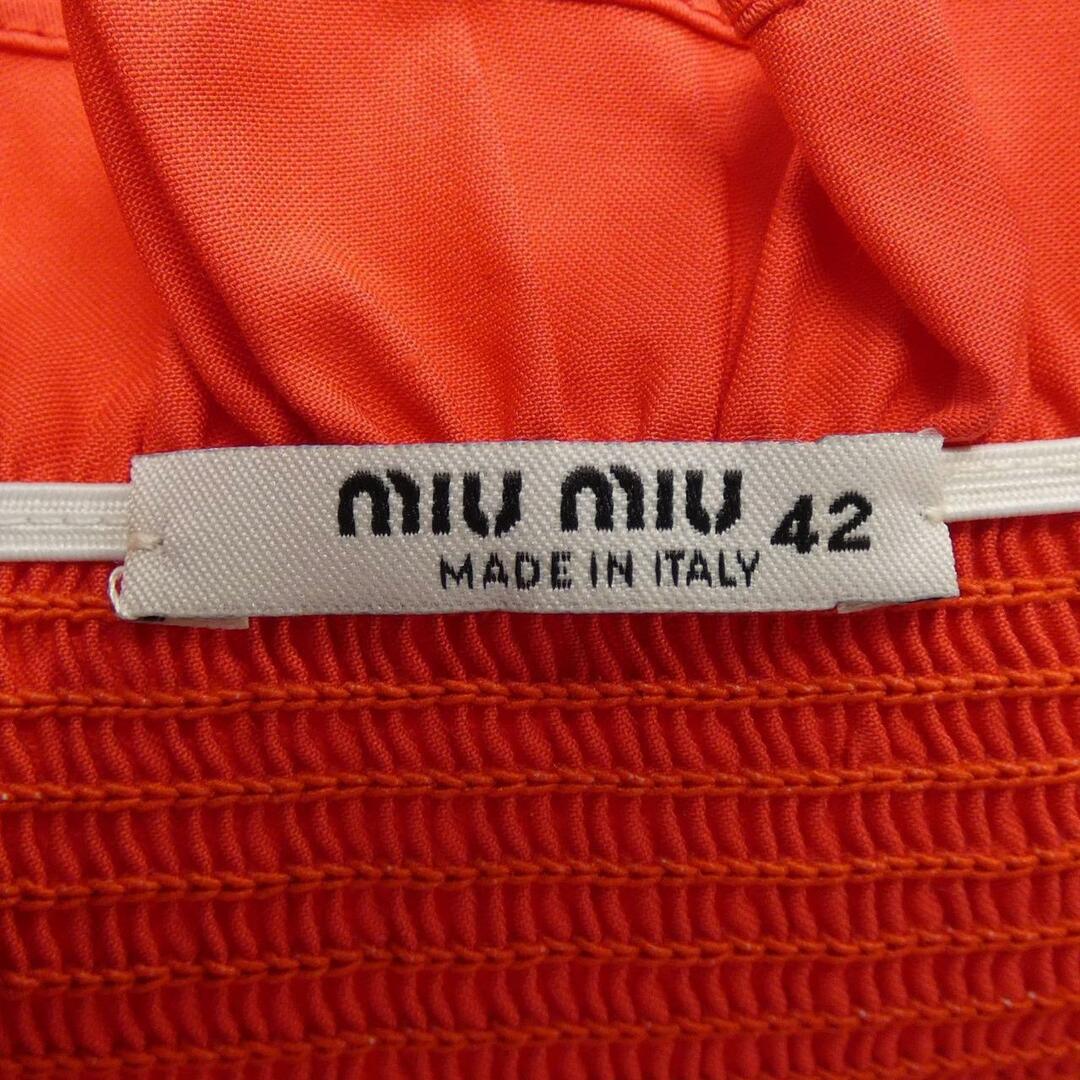 miumiu(ミュウミュウ)のミュウミュウ MIU MIU ワンピース レディースのワンピース(ひざ丈ワンピース)の商品写真