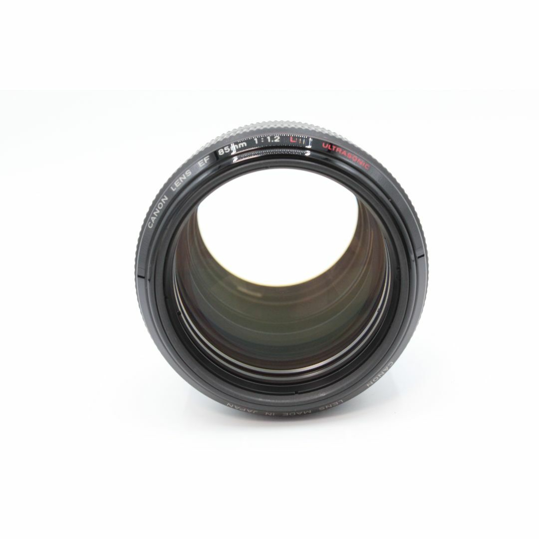 Canon(キヤノン)の＜＜フード付き！！＞＞【美品】CANON キヤノン EF レンズ 85mm F値1.2 L USM ブラック #LE2023713 スマホ/家電/カメラのカメラ(レンズ(単焦点))の商品写真