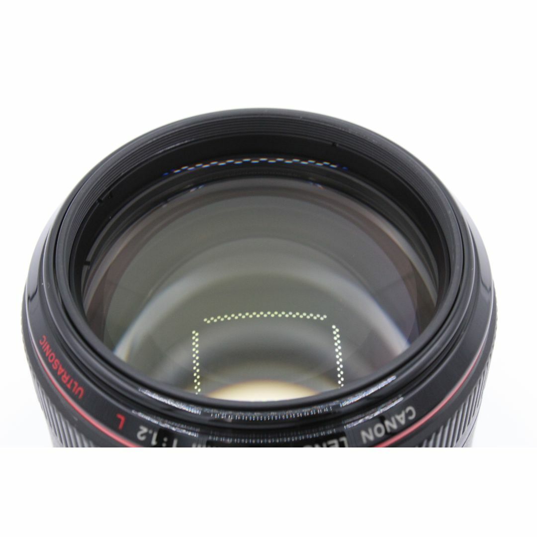 Canon(キヤノン)の＜＜フード付き！！＞＞【美品】CANON キヤノン EF レンズ 85mm F値1.2 L USM ブラック #LE2023713 スマホ/家電/カメラのカメラ(レンズ(単焦点))の商品写真