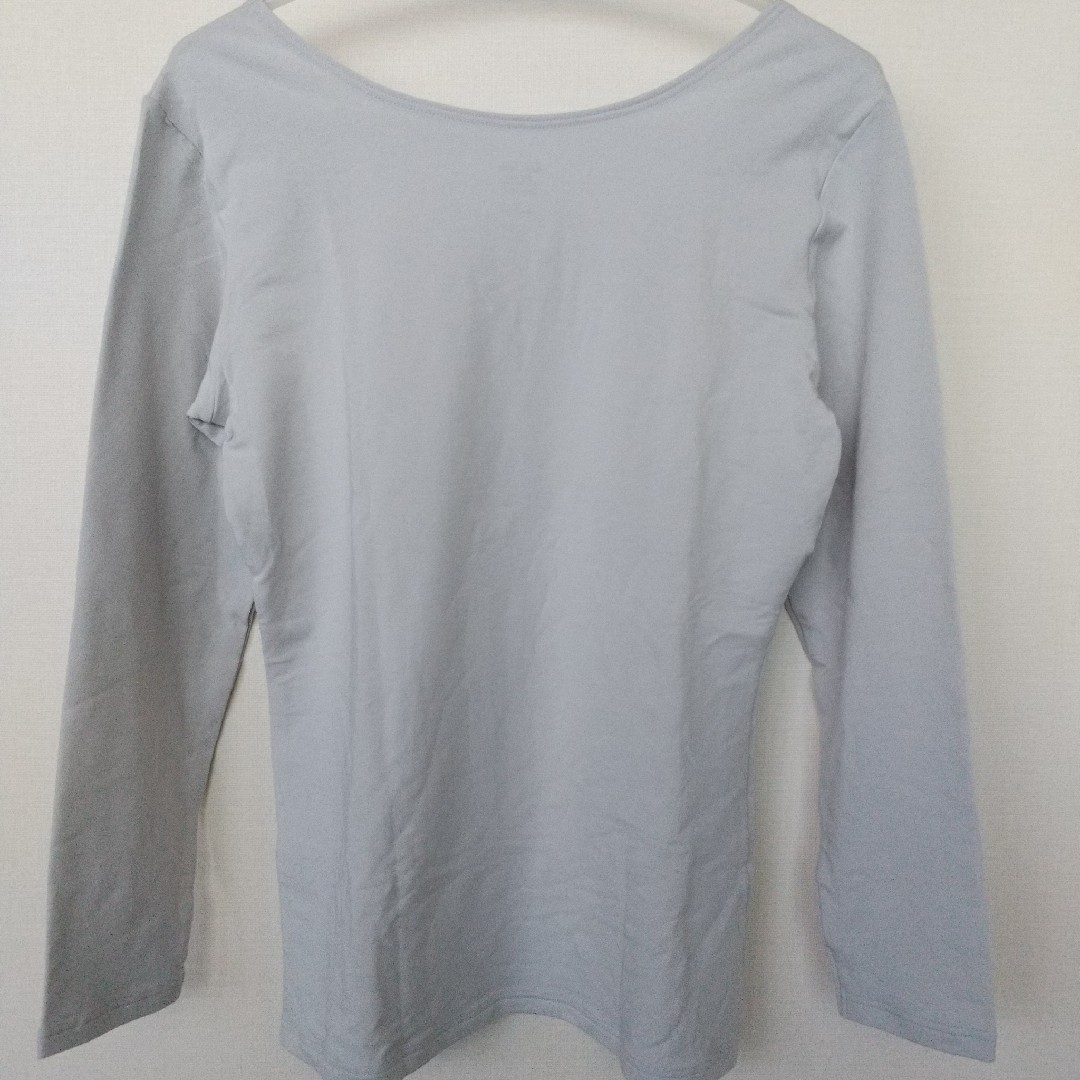 UNIQLO(ユニクロ)のユニクロ 極暖 ヒートテック コットン クルーネックTシャツ (長袖) レディースのトップス(Tシャツ(長袖/七分))の商品写真