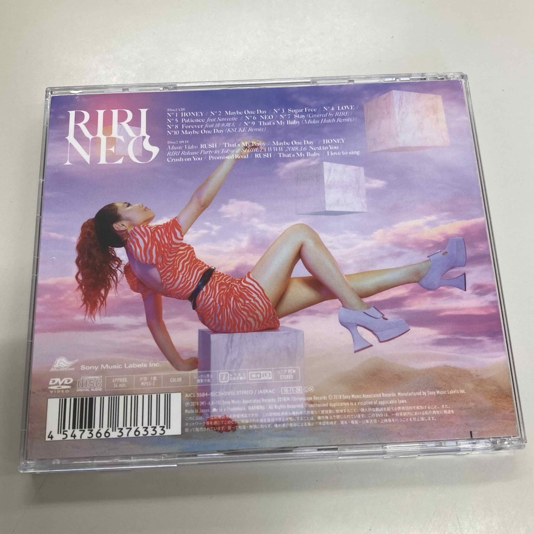 RIRI / NEO（初回生産限定盤） エンタメ/ホビーのCD(ポップス/ロック(邦楽))の商品写真