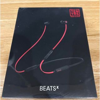 ビーツ(Beats)の【新品未開封品】BeatsX ワイヤレスイヤホン  MX7X2PA/A(ヘッドフォン/イヤフォン)