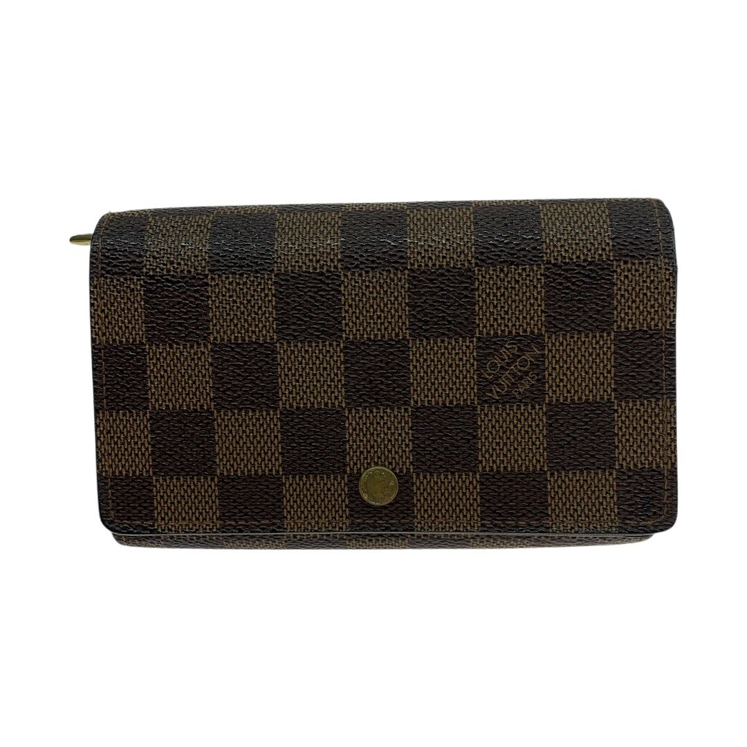 ●●LOUIS VUITTON ルイヴィトン ダミエ ポルト フォイユ トレゾール N61730ファッション小物