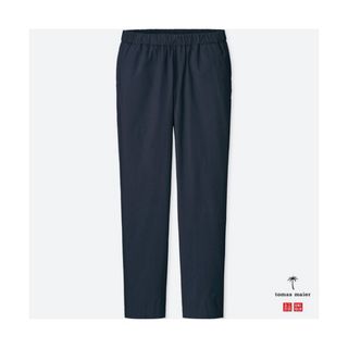 ユニクロ(UNIQLO)の新品タグ付●ユニクロ コットンイージーパンツ XL ネイビー(チノパン)