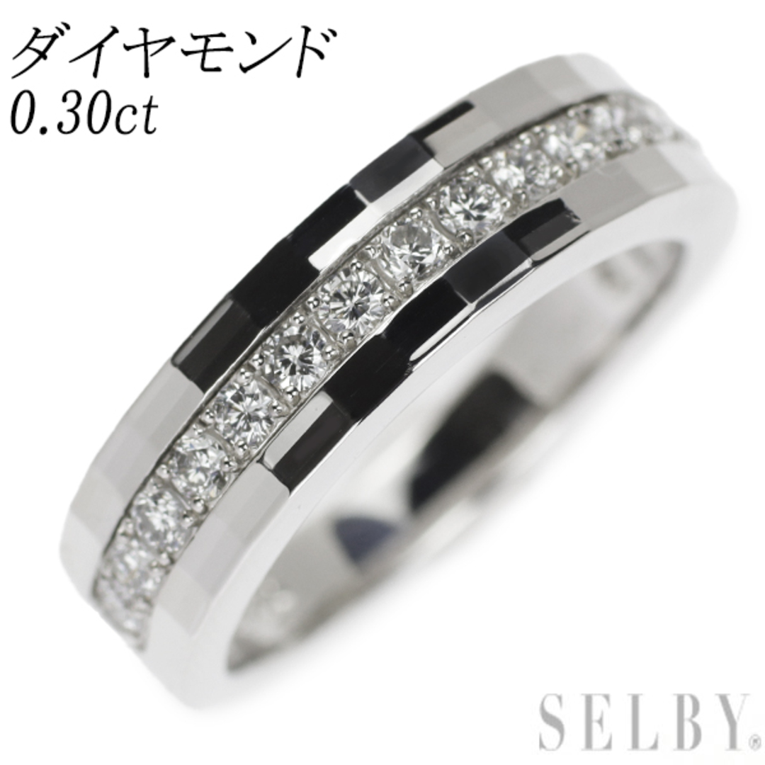 アクセサリーPt950 ダイヤモンド リング 0.30ct