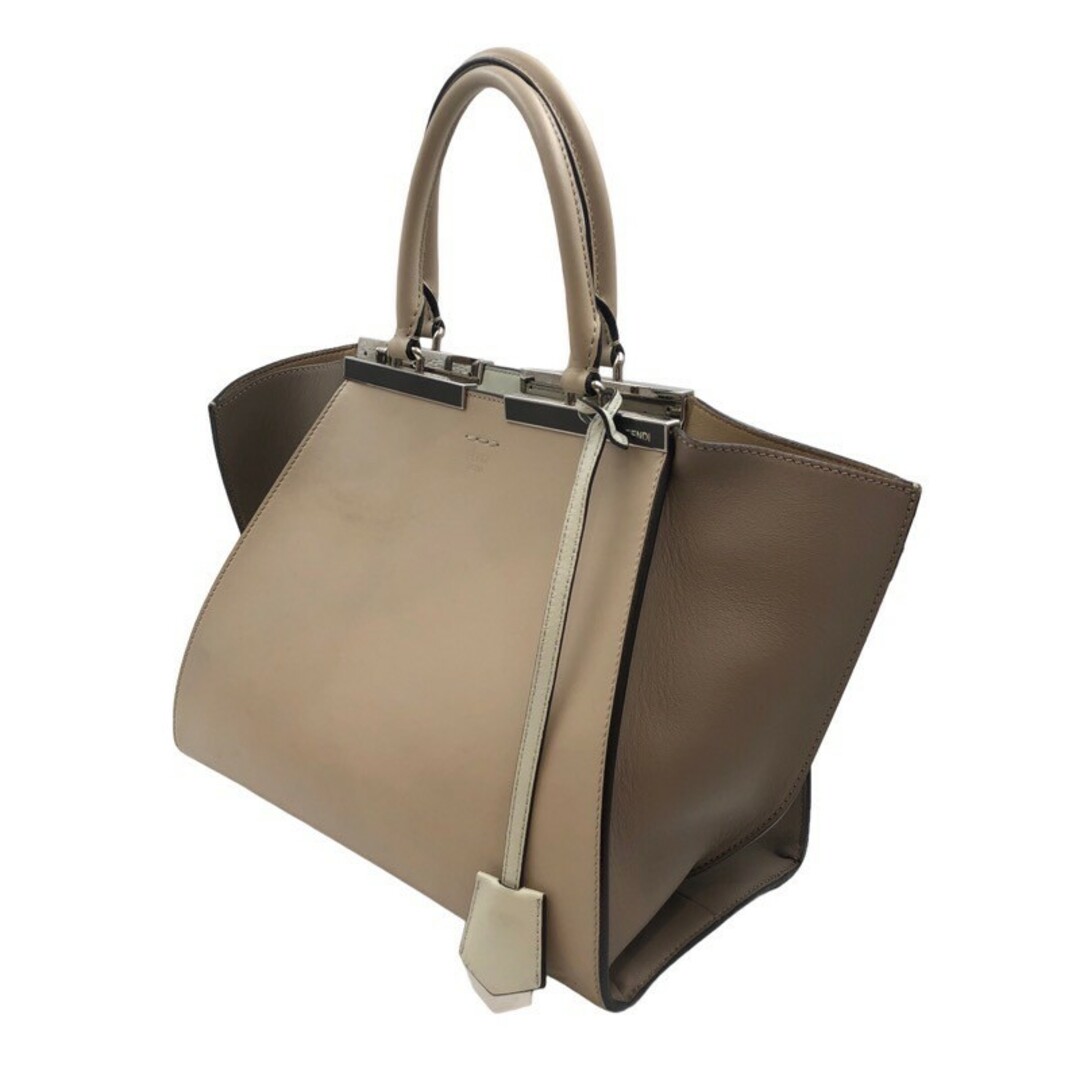 FENDI - フェンディ FENDI トロワジュール レザー 2WAYハンドバッグ FENDI - フェンディ FENDI トロワジュール レザー 2WAYハンドバッグ