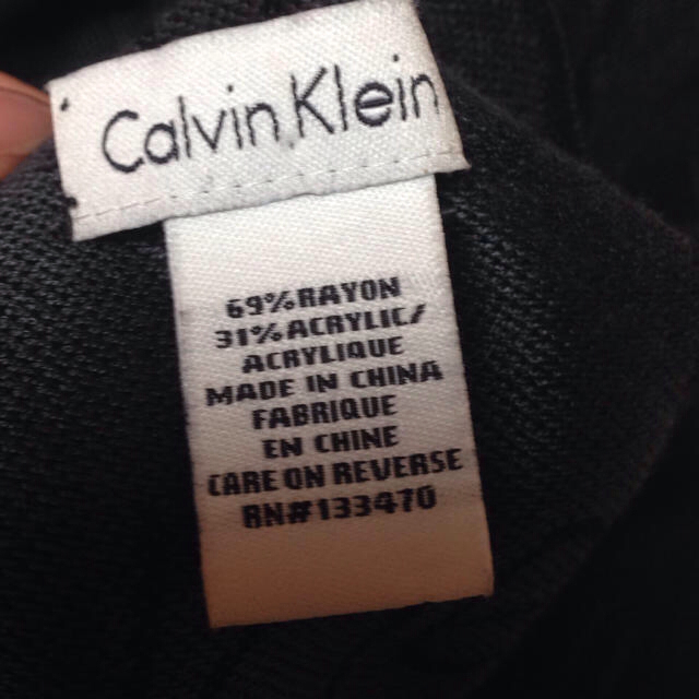 Calvin Klein(カルバンクライン)のカルバンクラインCK☆ストール新品 レディースのファッション小物(ストール/パシュミナ)の商品写真