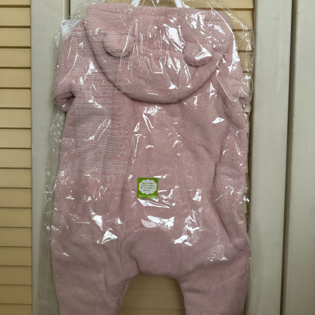 UNIQLO(ユニクロ)のファーリーフリースオールインワン キッズ/ベビー/マタニティのベビー服(~85cm)(ジャケット/コート)の商品写真